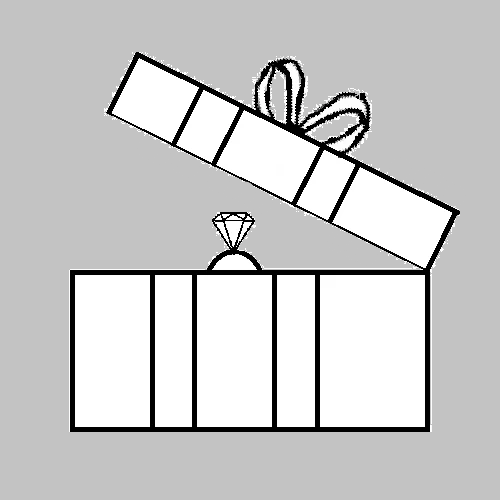 Cất giữ trang sức kim cương trong từng hộp riêng biệt