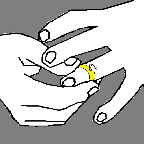 Tháo trang sức kim cương khi trang điểm